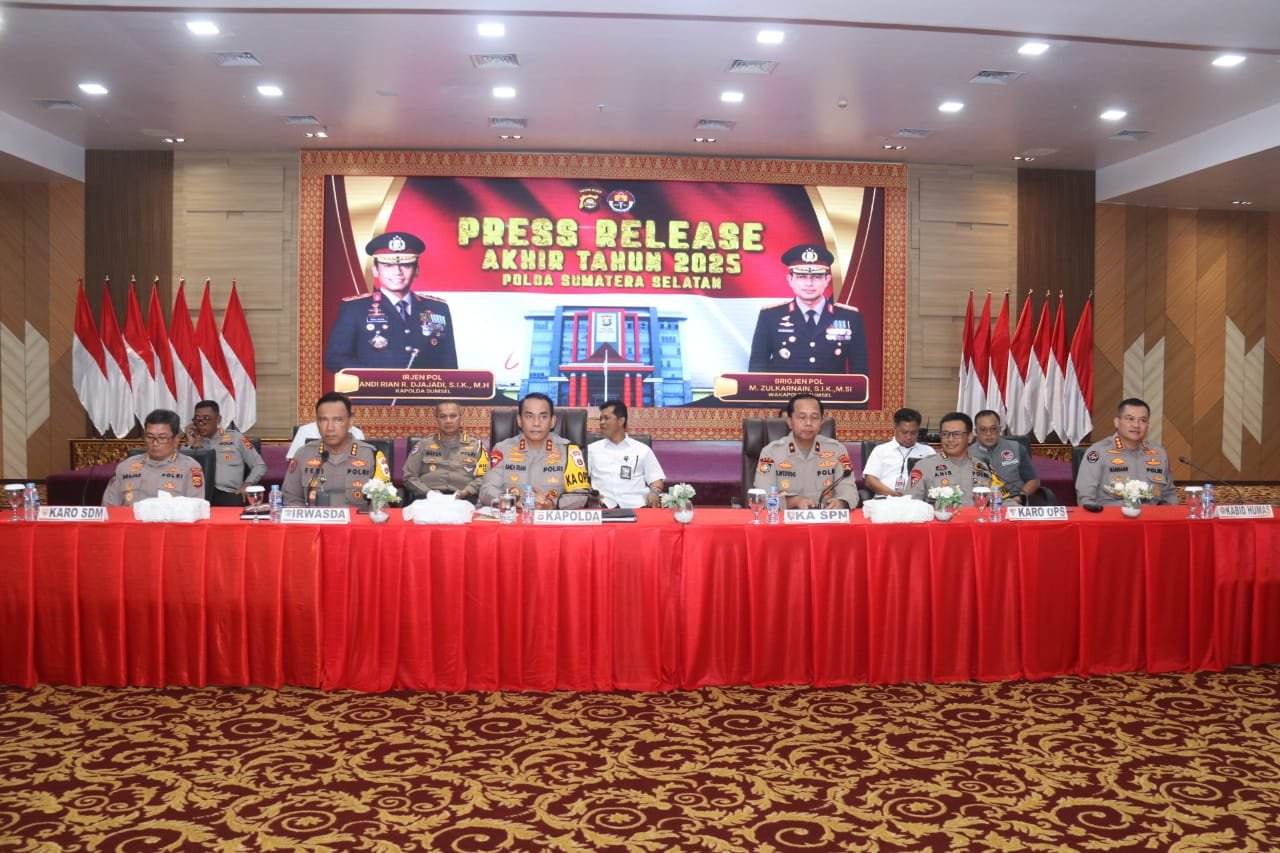 OPERASI SIKAT MUSI 2025: Polda Sumsel Gulung 1.178 Pelaku Kejahatan Tanpa Ampun