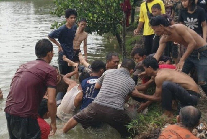 Seorang Pelajar SMP Meregang Nyawa Akibat Tenggelam di Kawasan Kolam Retensi Kalidoni